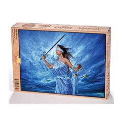 Adalet Ahşap Puzzle 1000 