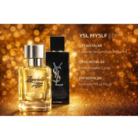 YSL Myslf'in 55 ml erkek parfümü
