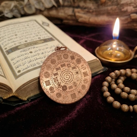 zatenoldu Bakır kolye