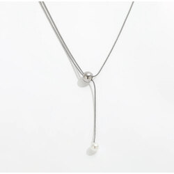 Silver İnci Kolye 