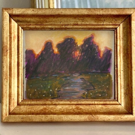 Son 50 Gün Serisi: no 35 (13x11 cm, Gold Çerçeveli)