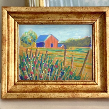 Son 50 Gün Serisi: no 37 (12,5x10 cm, Gold Çerçeveli)