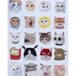cat fam print