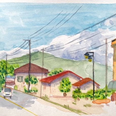 Son 50 Gün Serisi: no 32 (12,5x10 cm, Gold Çerçeveli)