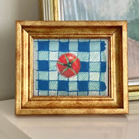 Son 50 Gün Serisi: no 12 (12,5x10 cm, Gold Çerçeveli)