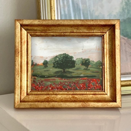 Son 50 Gün Serisi: no 16 (12,5x10 cm, Gold Çerçeveli)