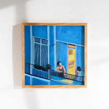  Evening Bliss (Akşamüstü) - 20x20 cm