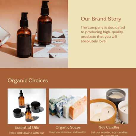 Minimalist Style Retail Website