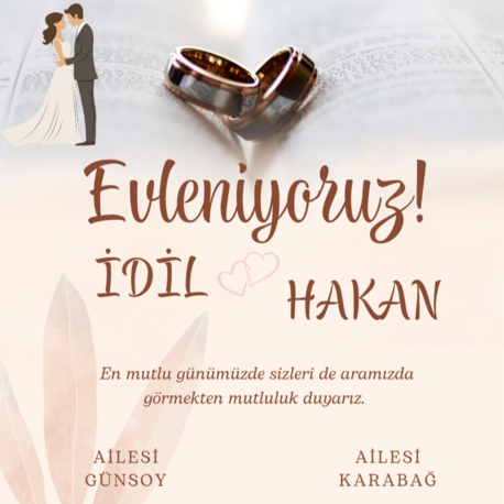 dijital düğün davetiyesi