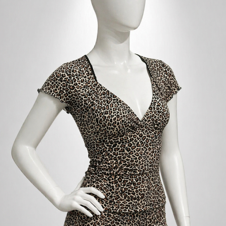 Tuscan top leopar edition