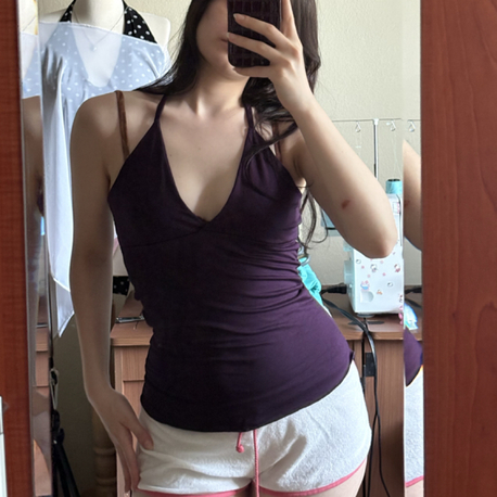Darcy boyundan bağlama bluz 