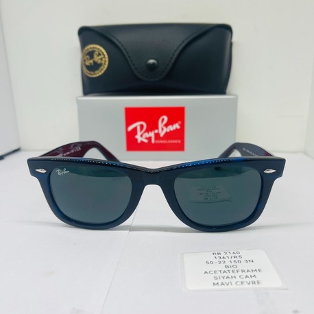 RAYBAN RB-2140 MAVİ ÇERÇEVE MAVİ CAM ERKEK