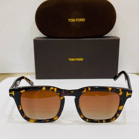 TOM FORD DESENLİ ÇERÇEVE KAHVE ŞEFFAF CAM