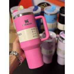 Stanley Quencher Pembe 1.18 lt Pipetli Termos Bardak