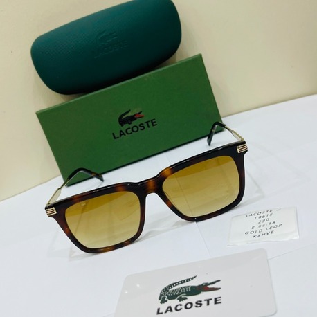 LACOSTE LEOPAR ÇERÇEVE SİYAH ŞEFFAF CAM