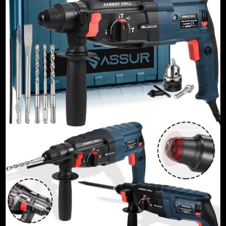 ASSUR Metal Şanzıman Darbeli Matkap Kırıcı Delici Hilti 2-28mm