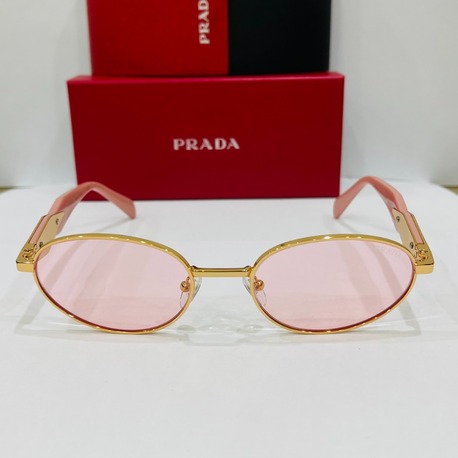 PRADA GOLD ÇERÇEVE PUDRA ŞEFFAF CAM