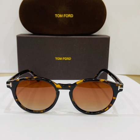 TOM FORD DESENLİ ÇERÇEVE KAHVE ŞEFFAF CAM