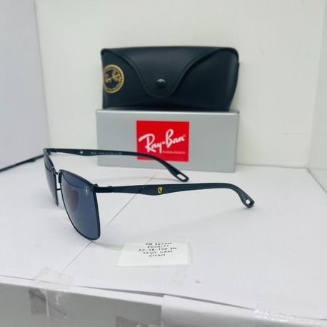 RAYBAN RB-3673 SİYAH ÇERÇEVE MAVİ CAM ERKEK