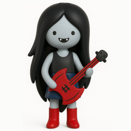 Adventure Time – Marceline 3D Baskı Figür (Boyasız)