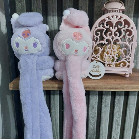 Kuromi Sesli ,Peluş Kulaklıkk