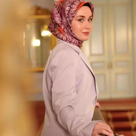 SİLK HOME İpek Twill Eşarp 11458-17
