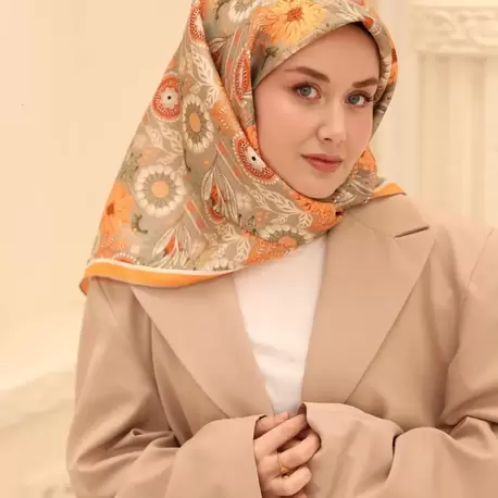 SİLK HOME İpek Twill Eşarp 11463-12