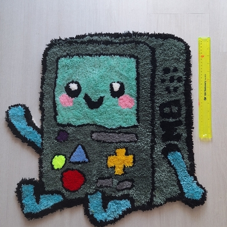 BMO Adventure Time rug - BMO hali