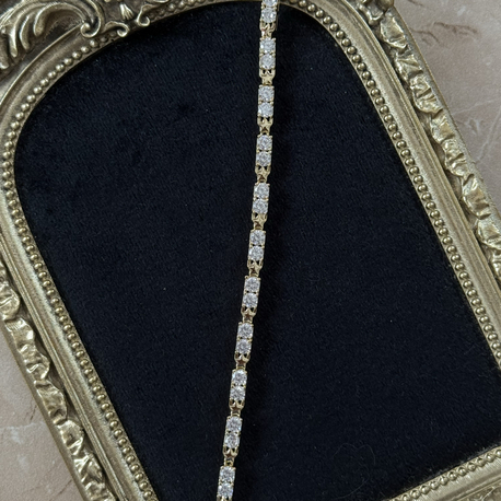 Xuping Gold Yıldız Taşlı Bileklik