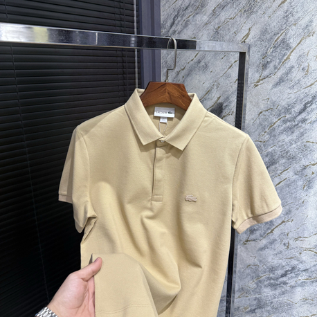 Premıum Lacoste Vızon/Bej Polo Yaka