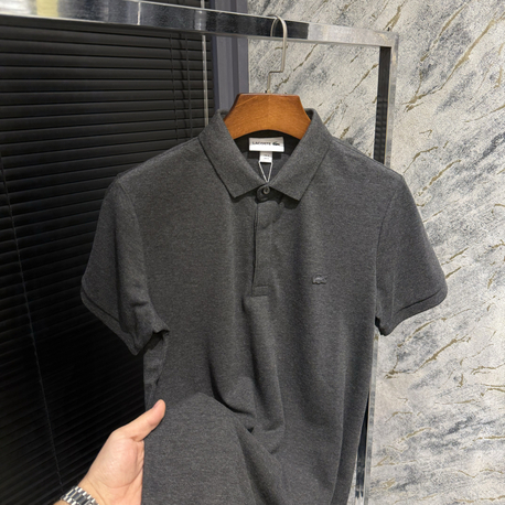 Premıum Lacoste Gri Polo Yaka