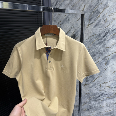 Premıum Vızon/Bej Rengi Polo Yaka | Etro Detay Yaka