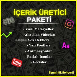 Dev İçerik Üretici Paketi