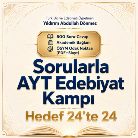 Sorularla AYT Edebiyat Kampı