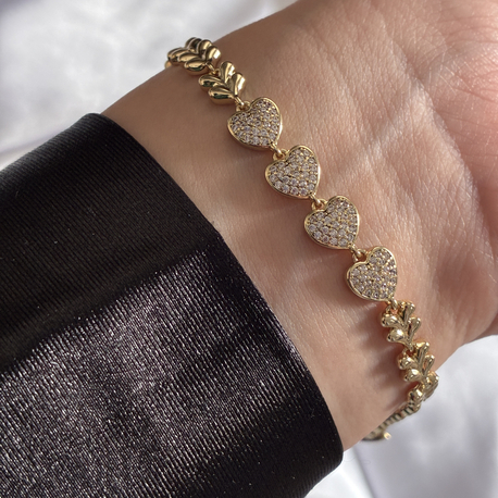 VİP | Heartlink Gold Bileklik 