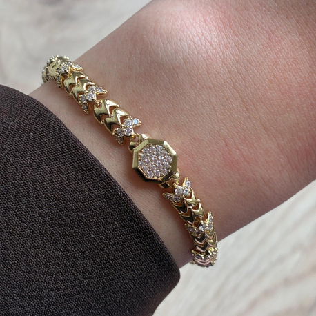 Xuping |Parlak Gold Bileklik