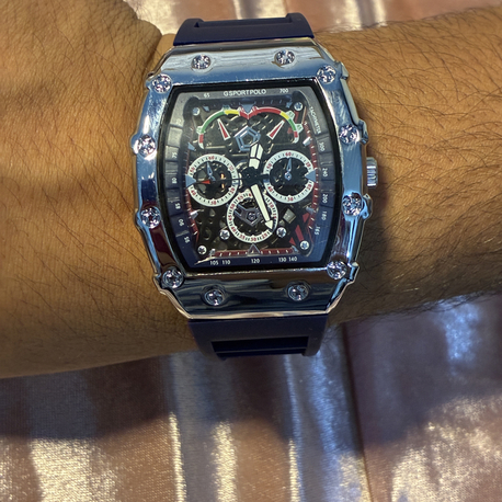 Vanguard Chrono – Lüks Köşeli Kasa Erkek Saat