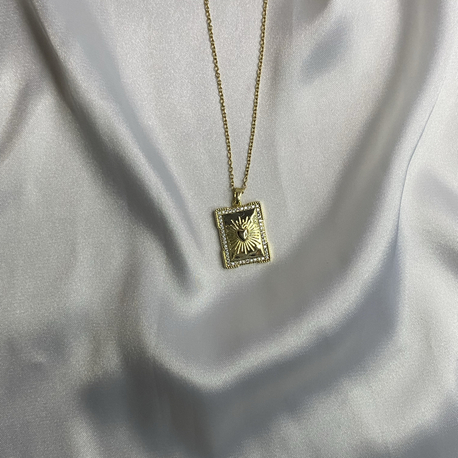 Gold Tarot Kolye