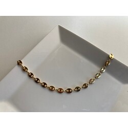 ÇELİK GOLD DÜĞME KOLYE 