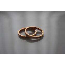 ÇELİK ROSE GOLD YÜZÜK 