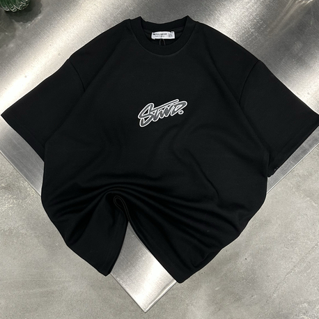 STWD Nakış T-Shirt (Siyah)