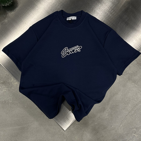 STWD Nakış T-Shirt (Lacivert)