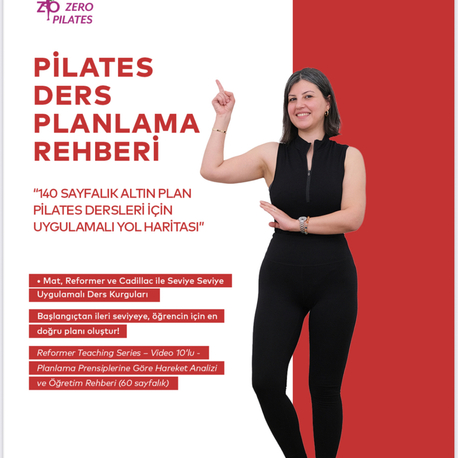 Pilates Ders Planlama Rehberi 140 Sayfalık Altın Plan