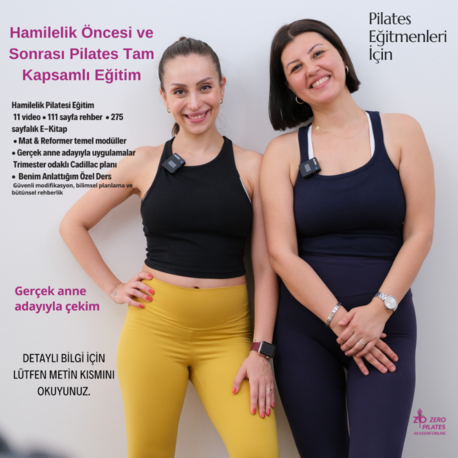 Hamilelik Öncesi ve Sonrası Pilates | Tam Kapsamlı Eğitim
