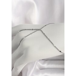 Gümüş Renk Pul Detaylı Şahmeran
