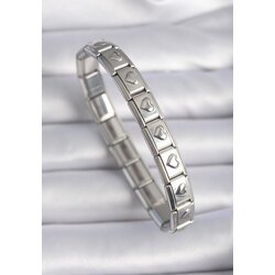 Kalp İşleme Nomination Charm Bileklik
