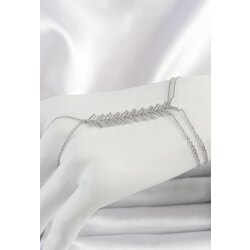 Zirkon Taşlı V Model Kadın Şahmeran