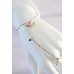 Pembe Kanatlı Kalp Model Şahmeran