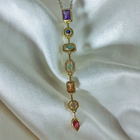 7 Element  Y Kolye (Gold)