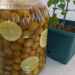 1 kg. KIRMA YAĞLI YEŞİL ZEYTİN